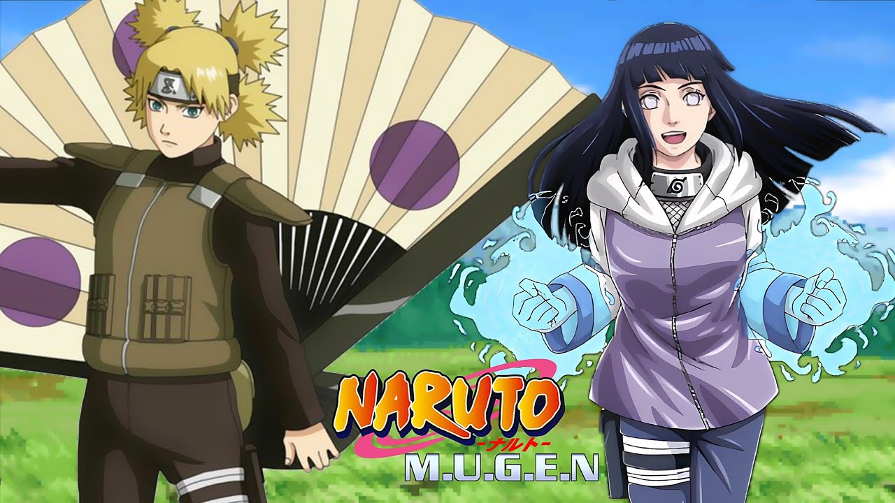 Temari Versus Hinata - Naruto Mugen 