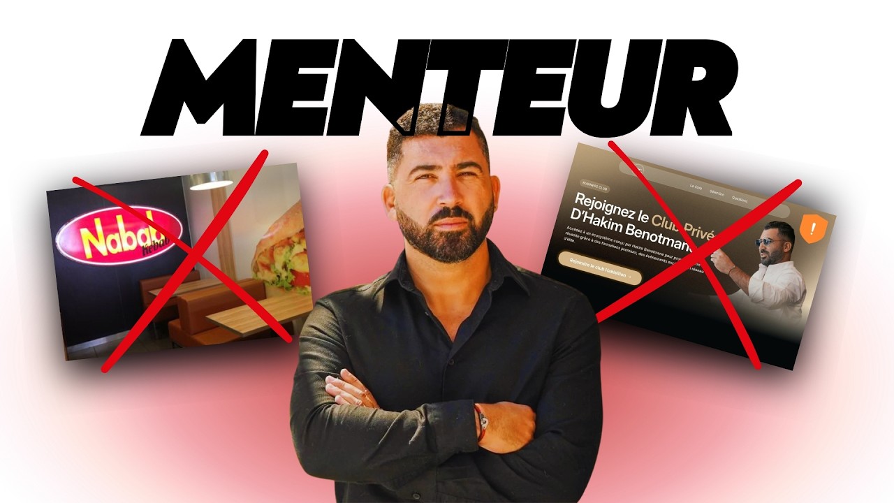 HAKIM BENOTMANE : MYTHO, MANIPULATEUR, LE TOUT EN BANDE ORGANIS&Eacute;E ? VOICI LES PREUVES 🧾