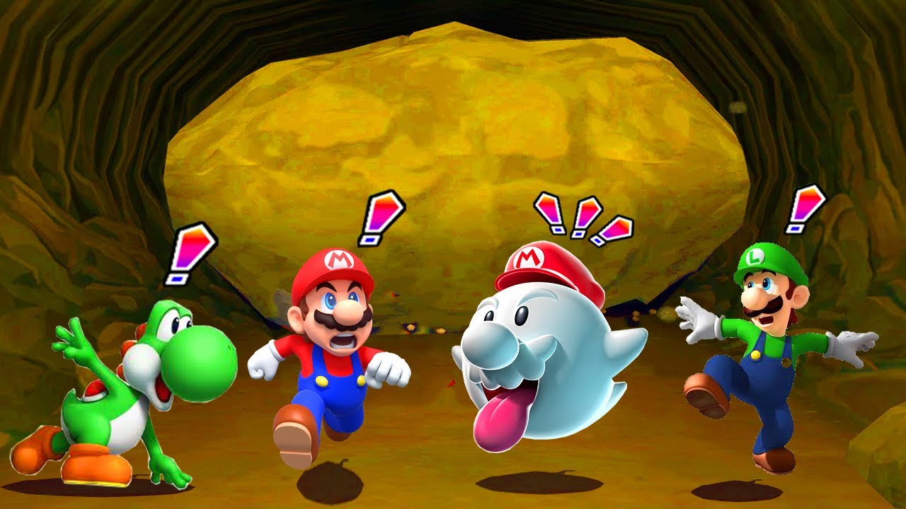 Mario Party 6 - Bridge Battle - Mario vs Boo vs Luigi vs Yoshi