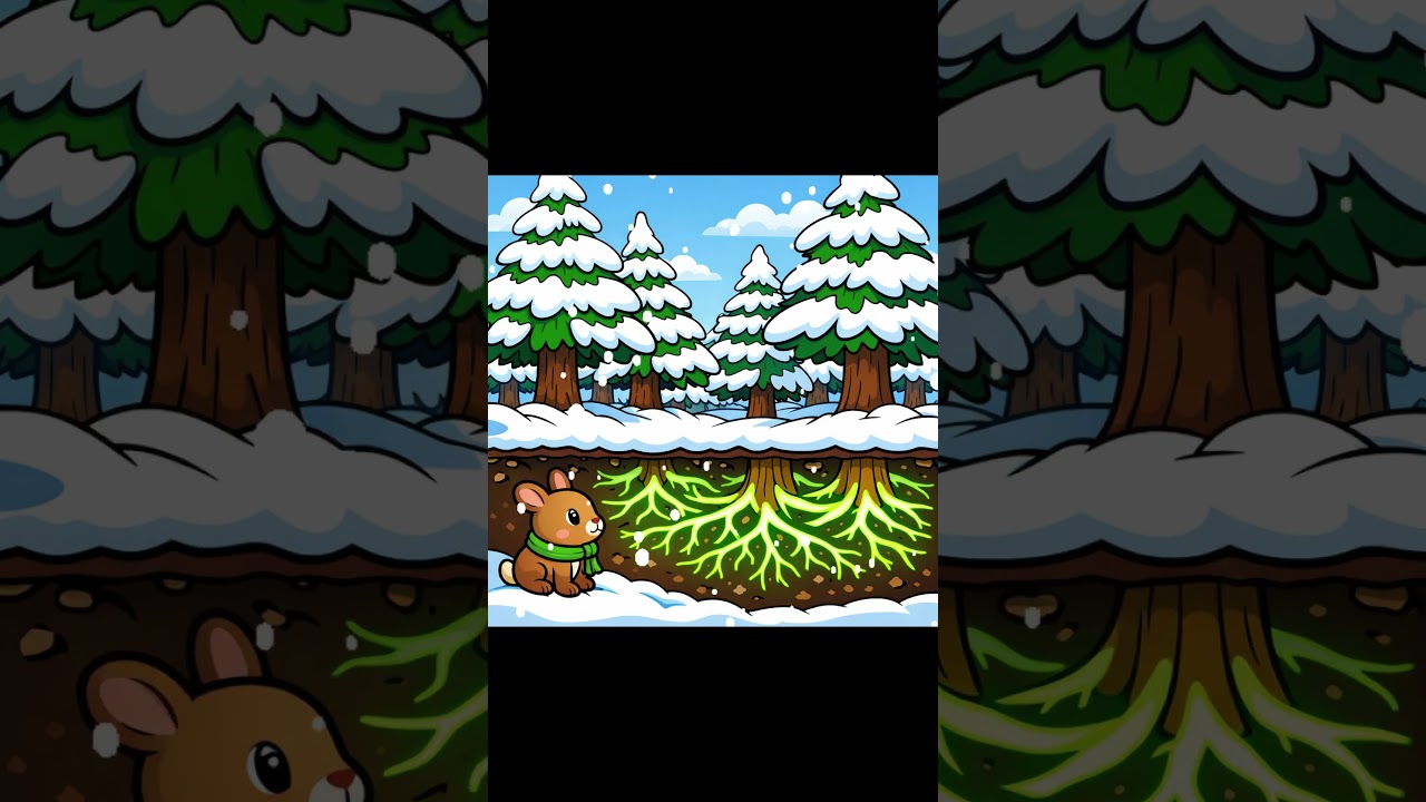 Les arbres endormis sous la neige -Musique d’Hiver pour Enfants-Contes de fées du Dakota du Nord