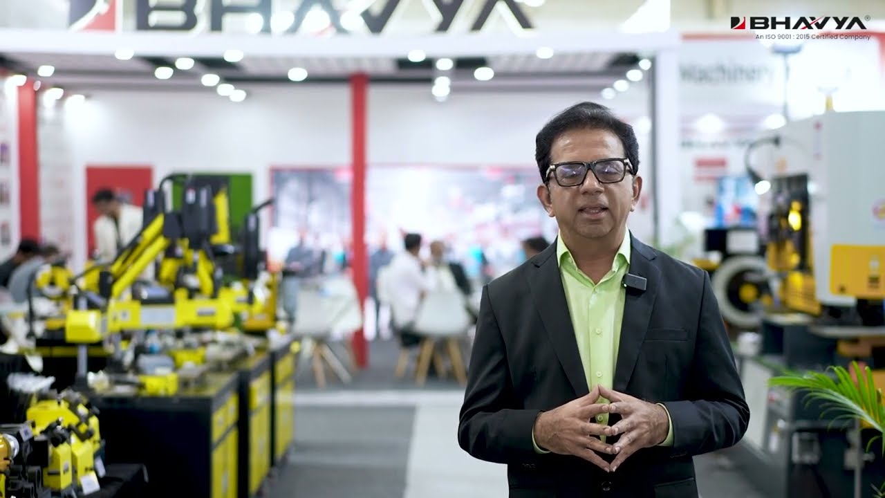 Bhavya Machine Tools Final Day of IMTEX 2026 at BIEC - Banglore International Exhibition Centre
