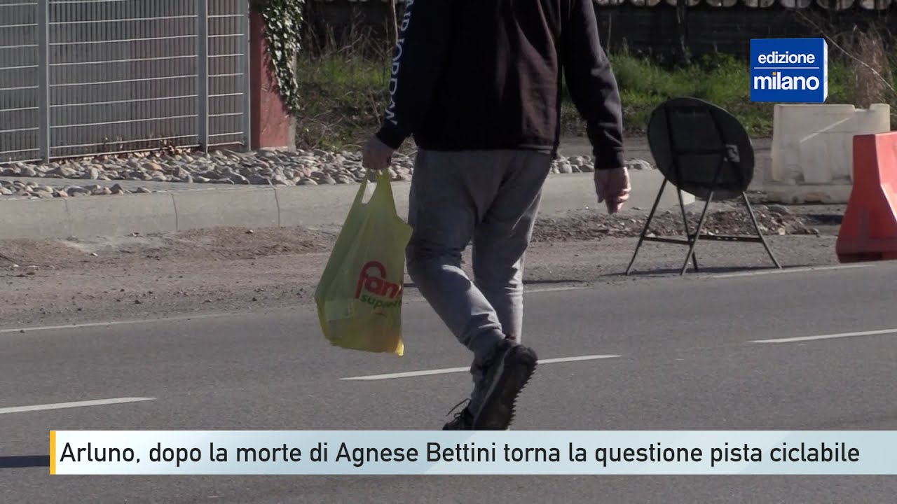 Arluno, la morte di Agnese Bettini riapre la questione di una ciclabile in circonvallazione