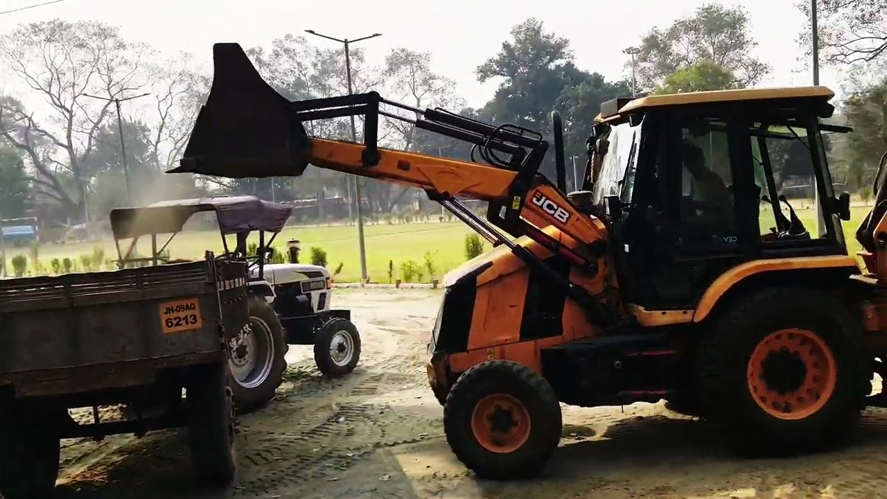 Park mein JCB chal Raha hai 🚜🚜