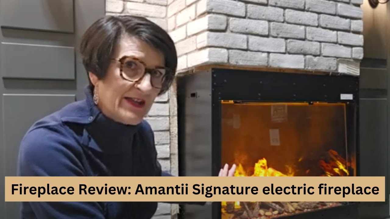 Amantii BI-TRD-38-SIG Signature electric fireplace insert #electricfire #electricfireplace