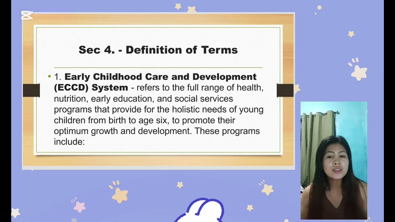 Ra 8980 Early Childhood Care and Development ( ECCD) Act