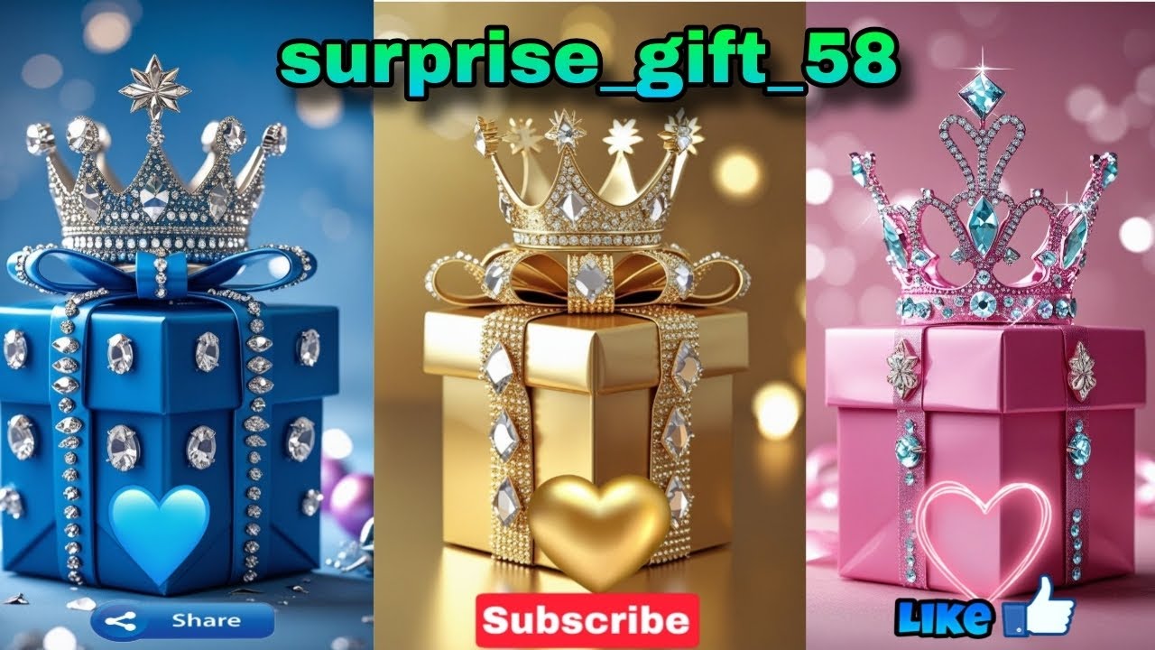 #choose your gift box#top 3#blue#pink #golden. Inter shopper need to know about 🔥🧿❤️‍🔥💪🏻