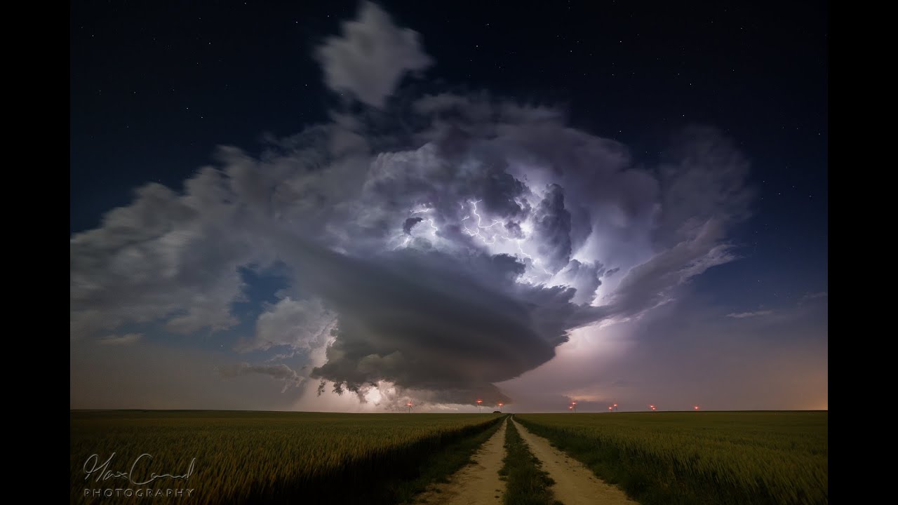 June 8 & 9 2014 - Strong supercell thunderstorms in France