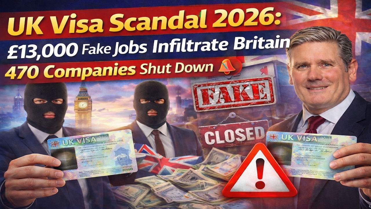 UK Visa Crisis 2026 | £13,000 Fake Jobs Exposed | 470 Companies Closed 🚨