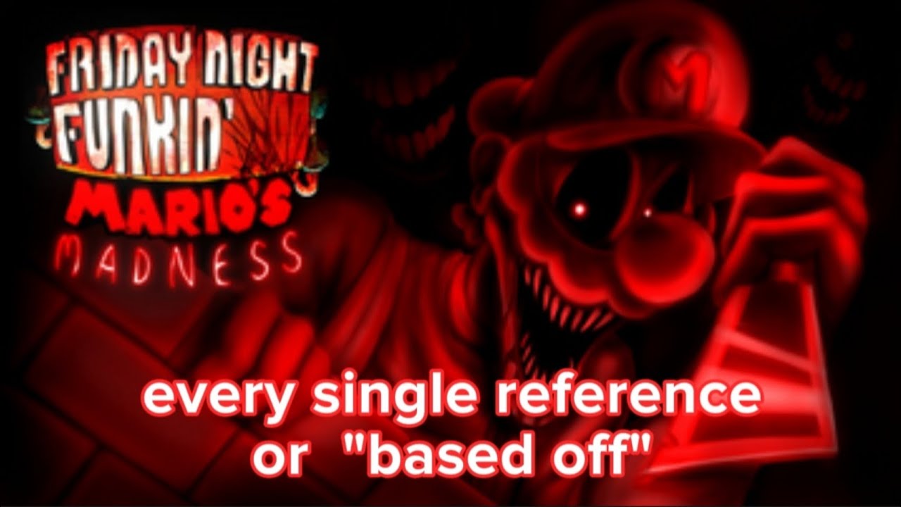(almost) all the references in Mario's madness v2 (Christmas special)