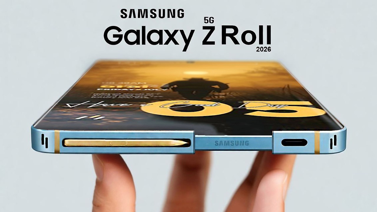 Galaxy Z Roll 5G &mdash; добро пожаловать в будущее!
