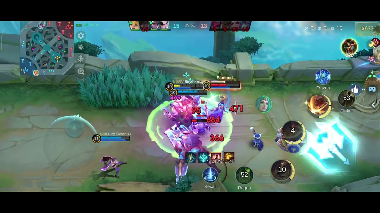 Francodagi óyinim hamma vaqt xursand qiladi meni (MVP)                   #mobilelegends #francoteam 