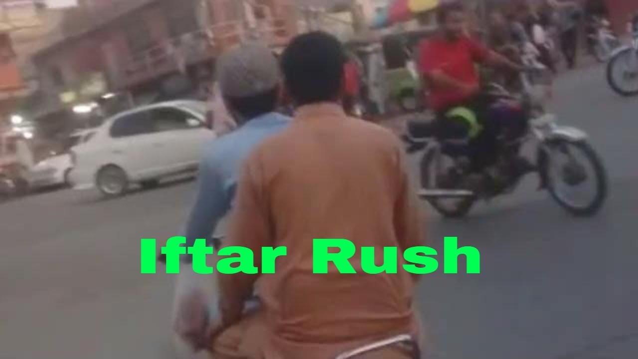 Iftar rush