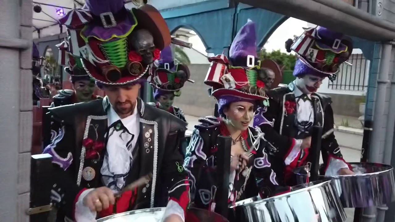 Comparsa Los Colegas salida 4ª convivencia carnavalera de Miajadas