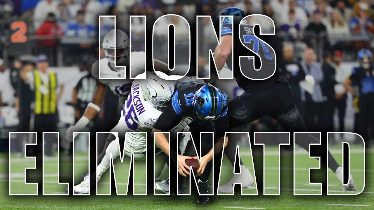 The Lions Eliminated on Christmas Day in Minnesota | Lions Fan Reaction NFL Week 17