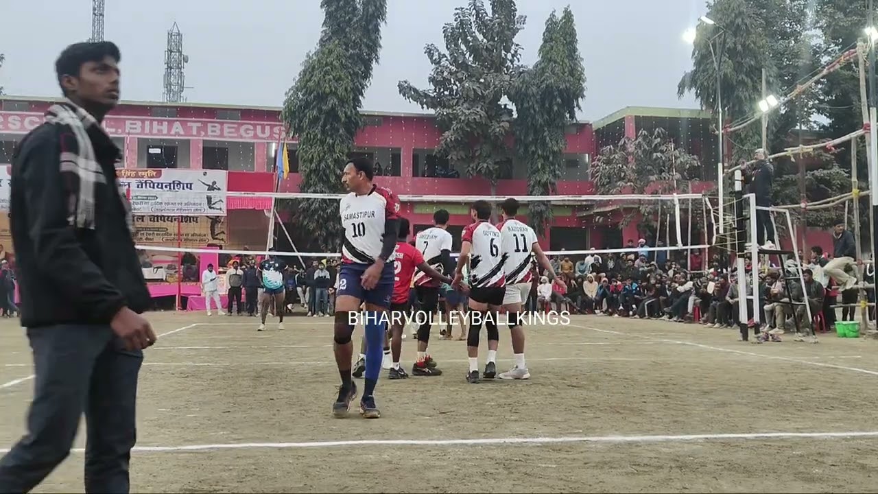 Q/F Samastipur vs Nalanda Set-1💥 Senior State Championship 🏆 Begusarai Bihar #begusarai #samastipur 