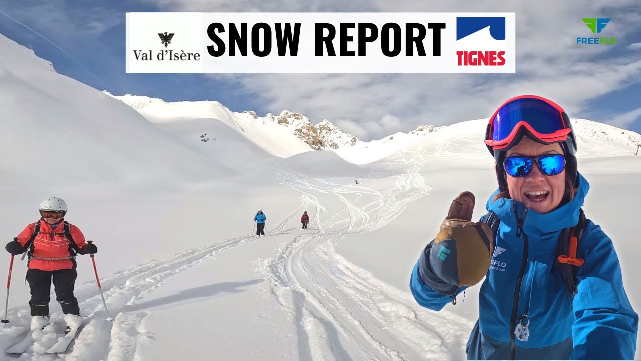 BEST SNOW CONDITIONS SO FAR! Snow forecast Tignes/Val DÌsere 13th Jan 2024