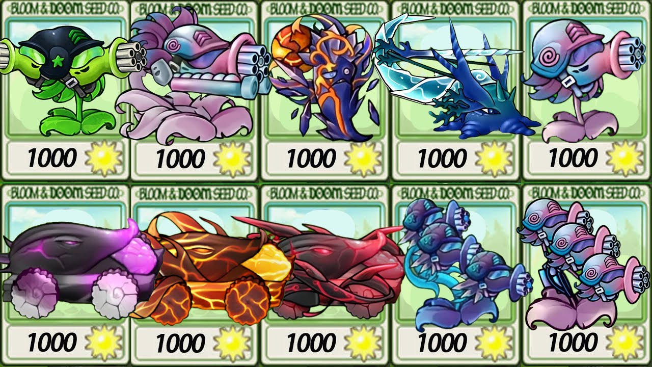 PvZ Fusion 3.3 – Explode Obsidian Jalapeno & Nuclear Cannon vs 999 Gargantuars!