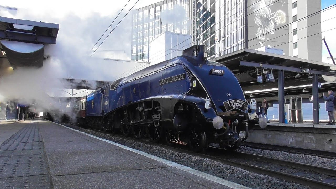 LNER A4 60007 Sir Nigel Gresley | Leeds Station | 13th March 2025