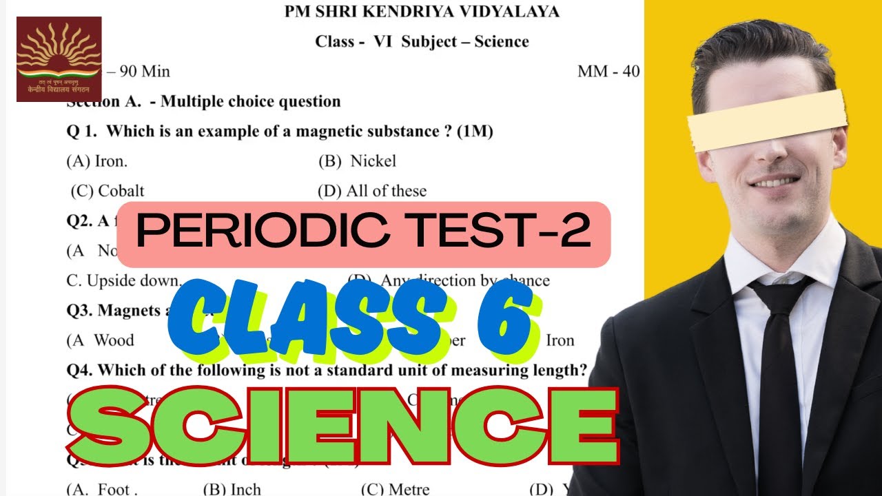 Class 6 Science Question Paper | PM Shri Kvs | 2025 -'26 |