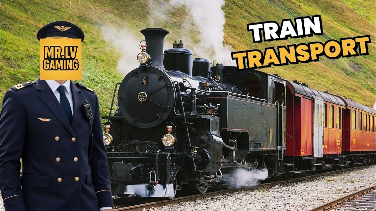 I BUILD A TRAIN CARGO TRANSPORT ROUTE ! | TransportFevergameplay|Mr LegitVerseGaming|#transportfever