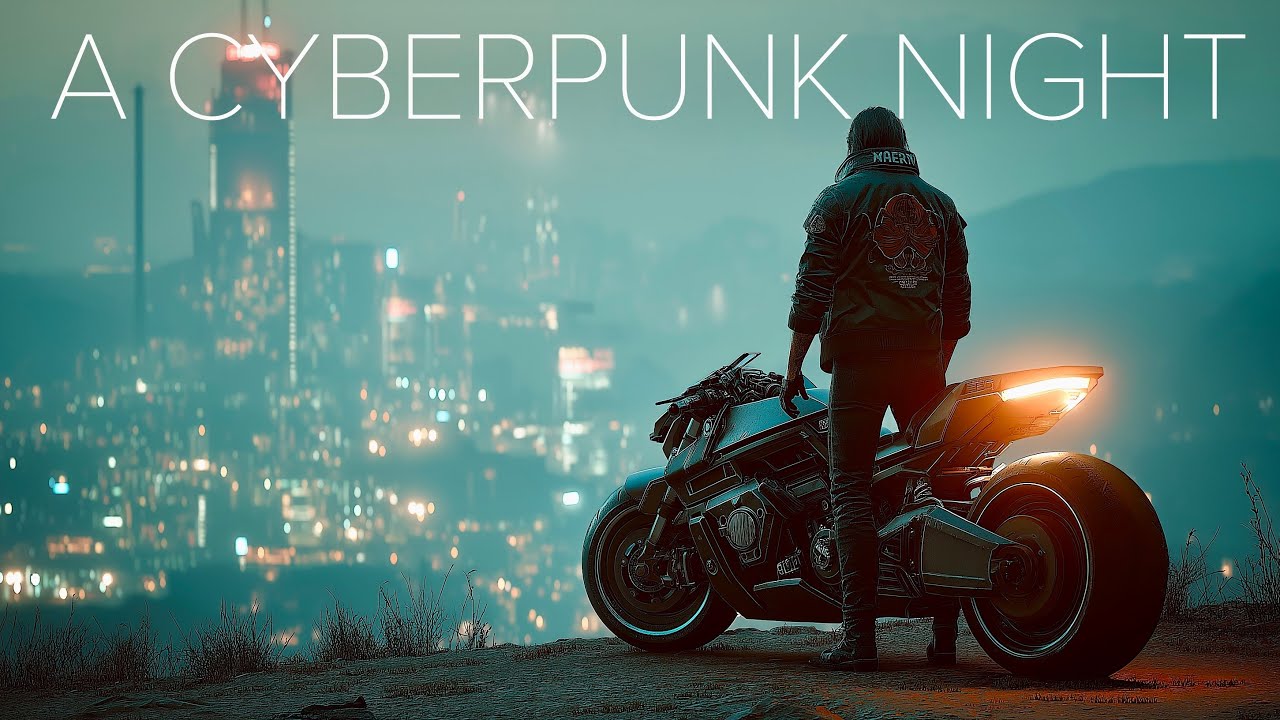 Cyberpunk Ambient – A Cyberpunk Night | Futuristic Soundscape inspired by Cyberpunk 2077