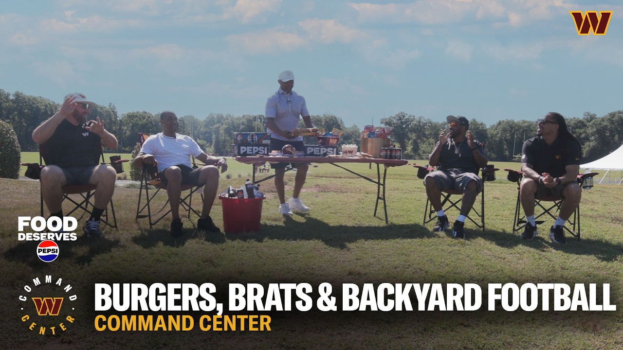 Defensive Backyard Football, Tana Tales & Food Draft | Command Center | NFL