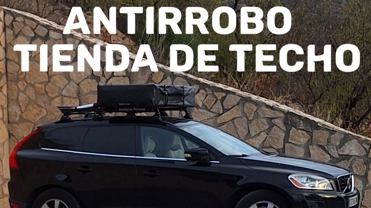 SISTEMA ANTIRROBO para TIENDA de TECHO▪️BACAS para TIENDA de TECHO CAMPER▪️SOPORTES para BACA