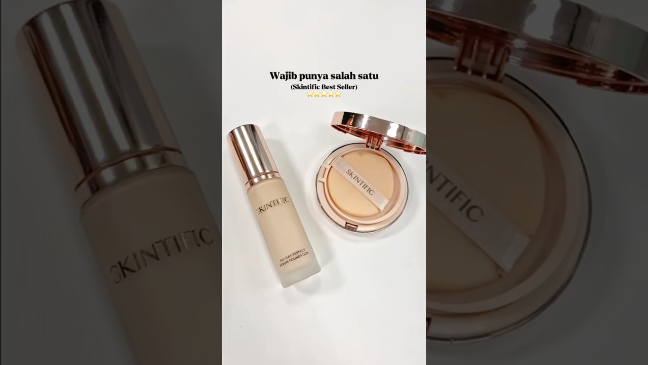 LEBIH BAGUS FOUNDATION ATAU CUSHION SKINTIFIC? #skintific #cushionskintific #foundation