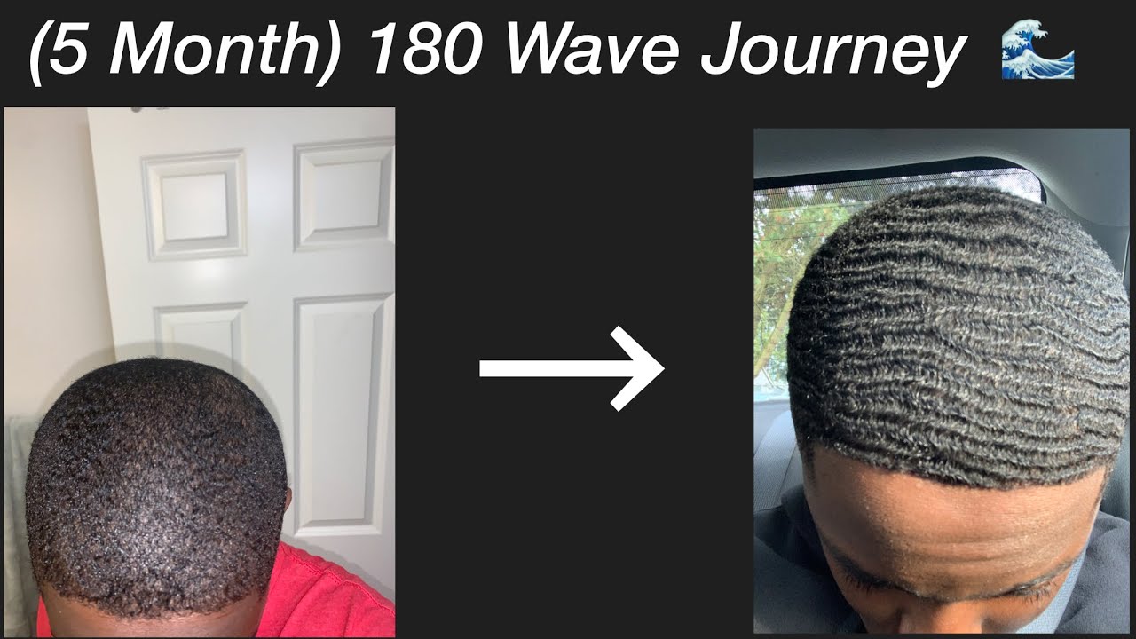 MY 180 WAVE JOURNEY | 5 MONTH OF WAVES TRANSFORMATION!! #180wavesforbeginners #wavesroutine