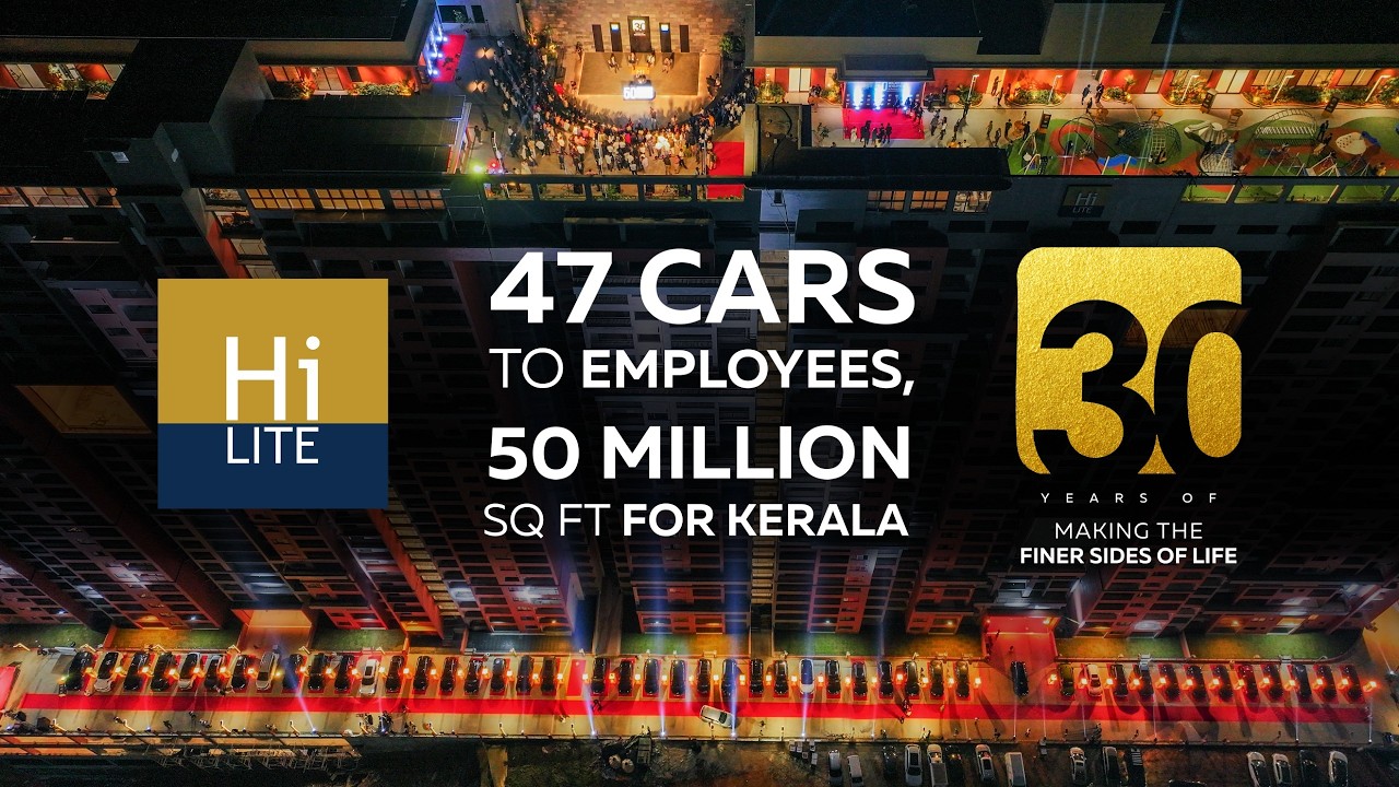 HiLITE Group 30th Anniversary | 47 Cars for Employees & 50 Million Sq.Ft. Vision.