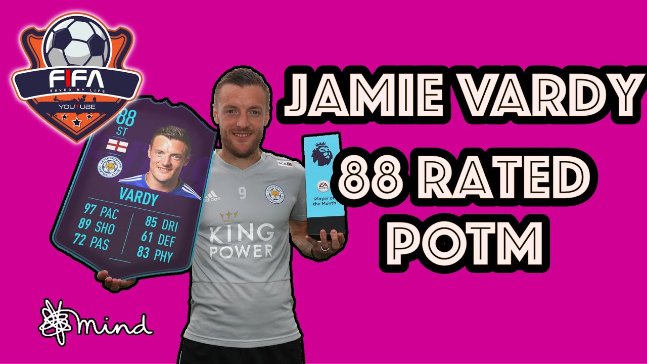 Fifa 19 - Jamie Vardy 88 Rated Player of the Month ( POTM ) SBC Cheapest Method & Review (Gameplay)
