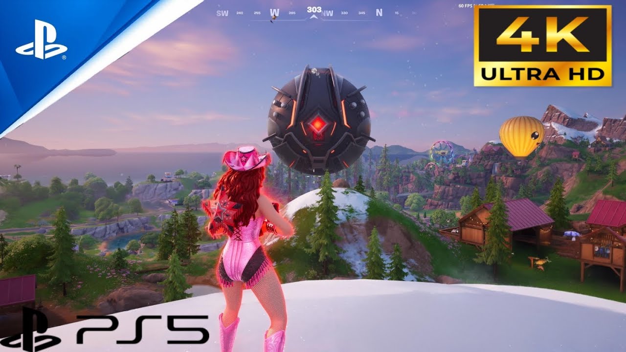 Fortnite (PS5 Pro) 4K HDR Gameplay skin chappell roan