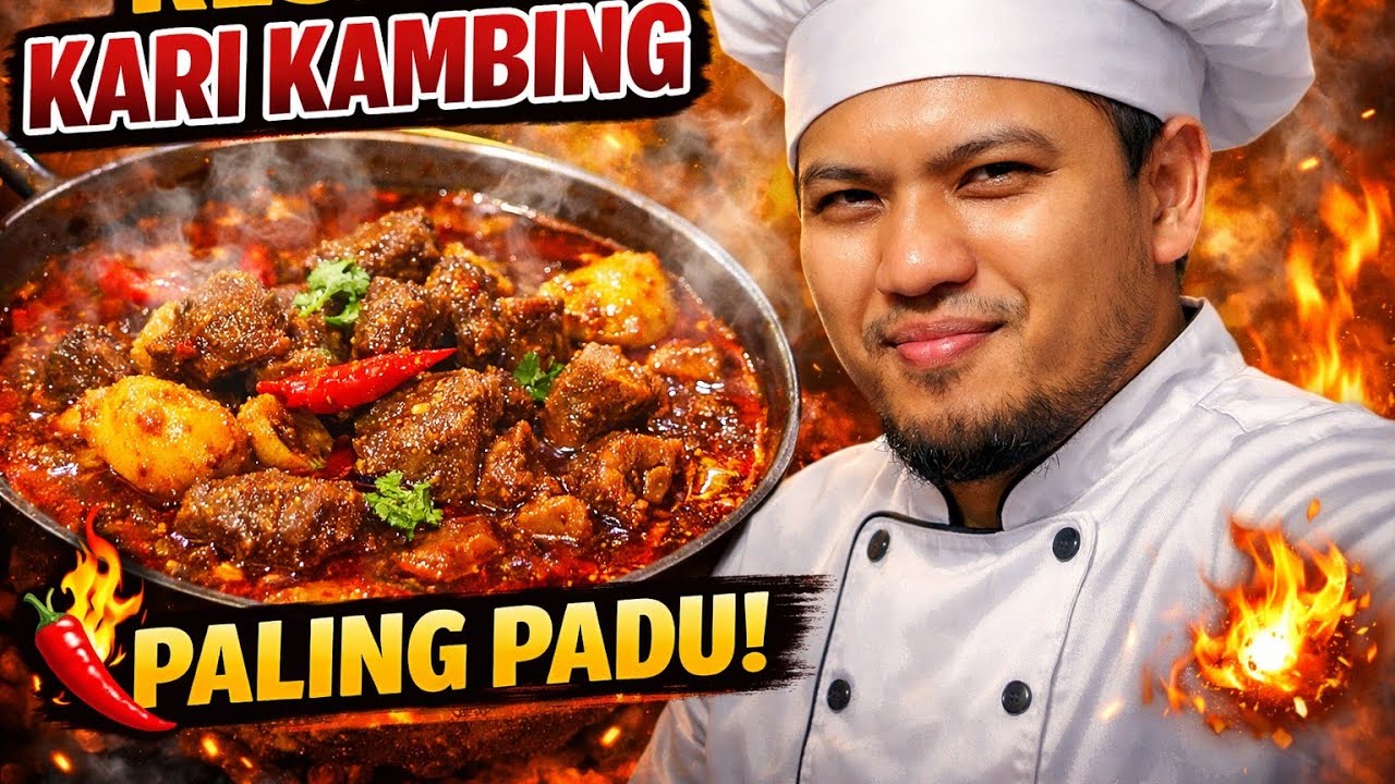 Resepi kari kambing tiktok
