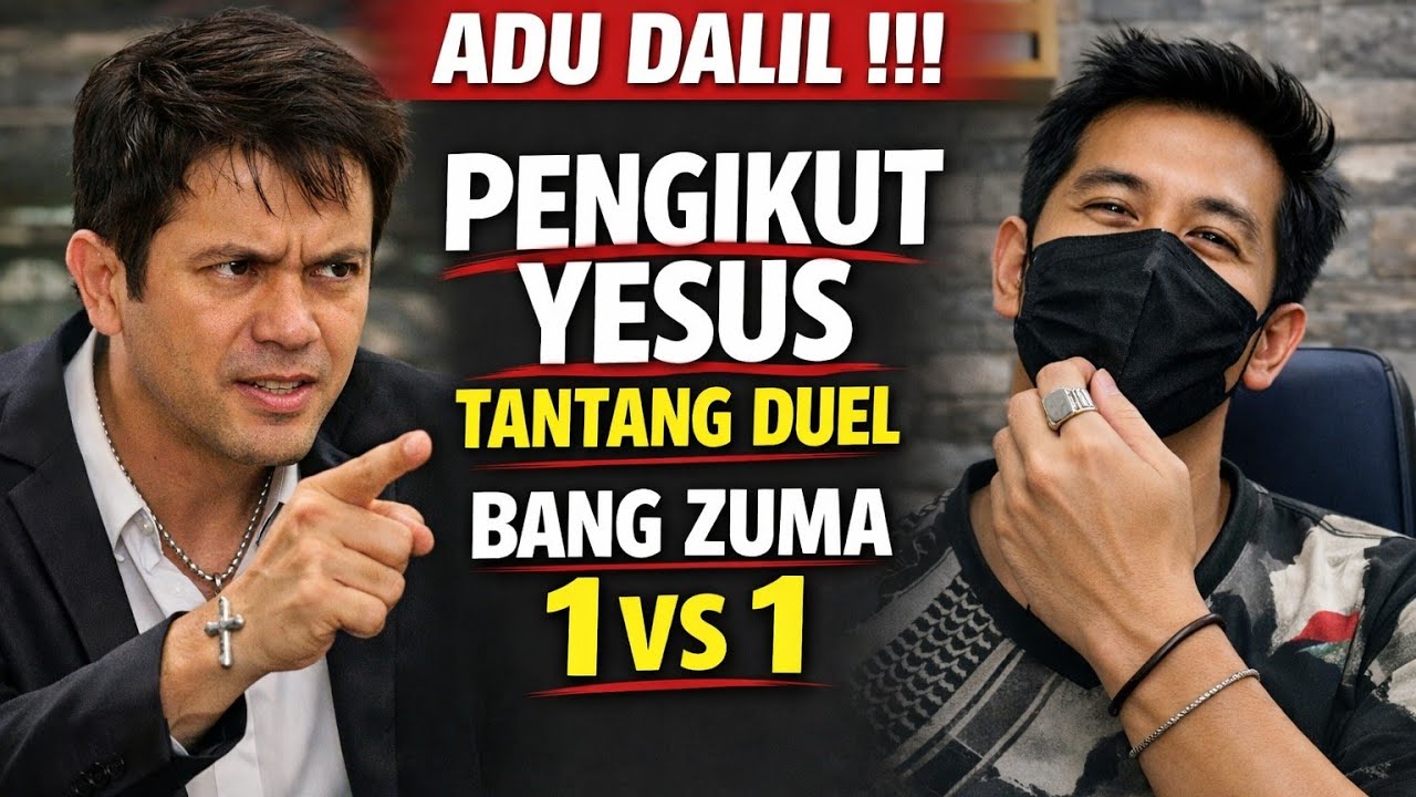 ADU DALIL‼️ PENGIKUT YESUS TANTANG DUEL BANG ZUMA 1 VS 1