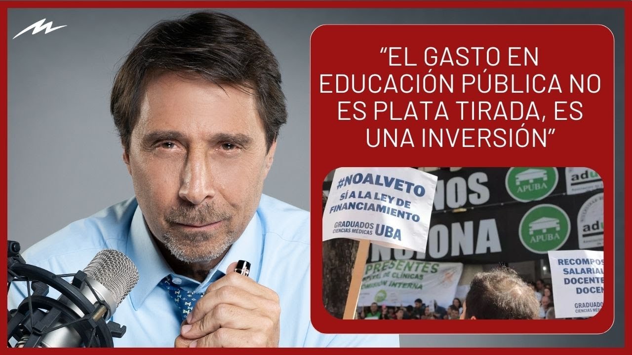 Milei vetará totalmente la ley de financiamiento universitario y el rector de la UBA lo increpó