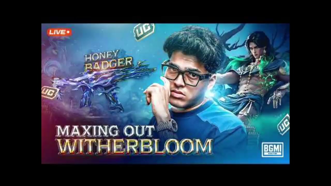 100,000 UC WITHERBLOOM HONEY BADGER OPENING |  JONATHAN IS BACK!! | BGMI !!   