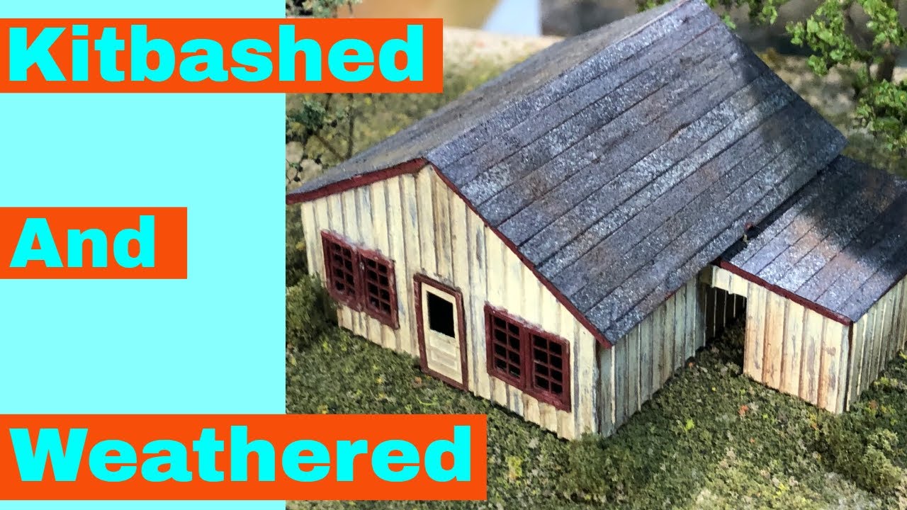 Kitbash Scale House | Model Train Diorama How To Series
