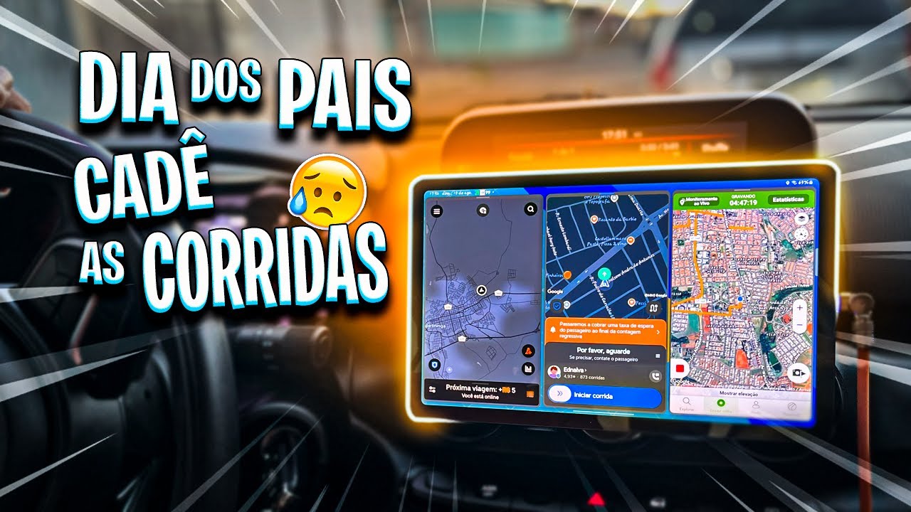 Movimento FRACO no dias dos pais nos APPS | uber na prática ✅
