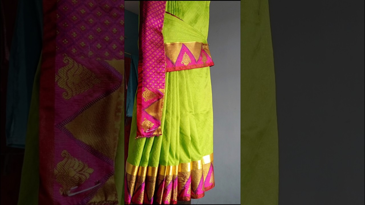 How to do saree pre pleating with fluffy pleats