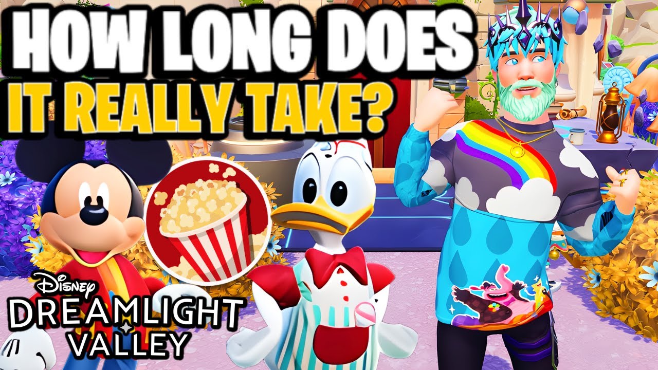 Star Path START to FINISH… How Fast Can I Do It? | Dreamlight Valley