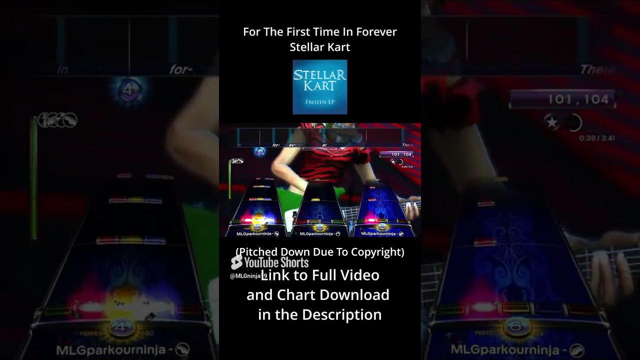 For The First Time In Forever - Stellar Kart | Rock Band 3 Custom #frozen #rockband3 #music