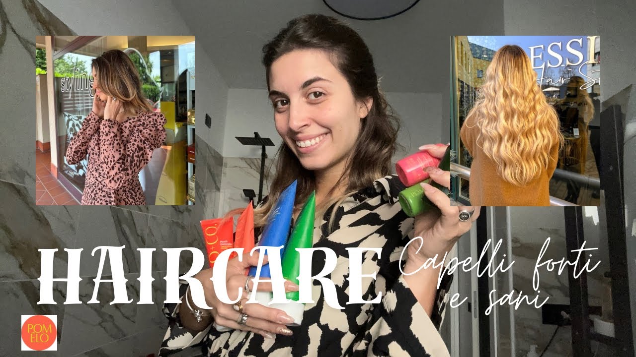 HAIRCARE ROUTINE PER FAR CRESCERE I CAPELLI FOLTI E SANI - POMELO 🌿
