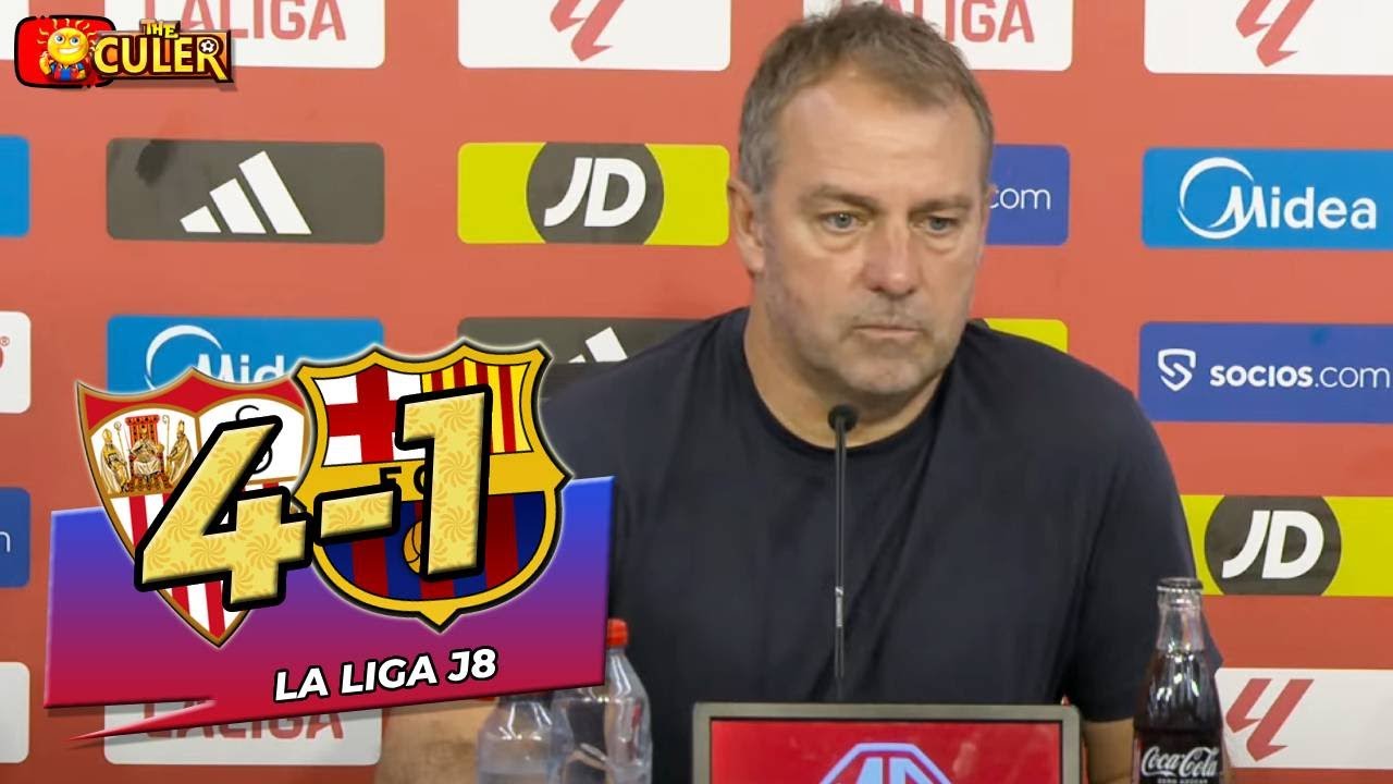 Rueda prensa HANSI FLICK: SEVILLA 4-1 FC BARCELONA