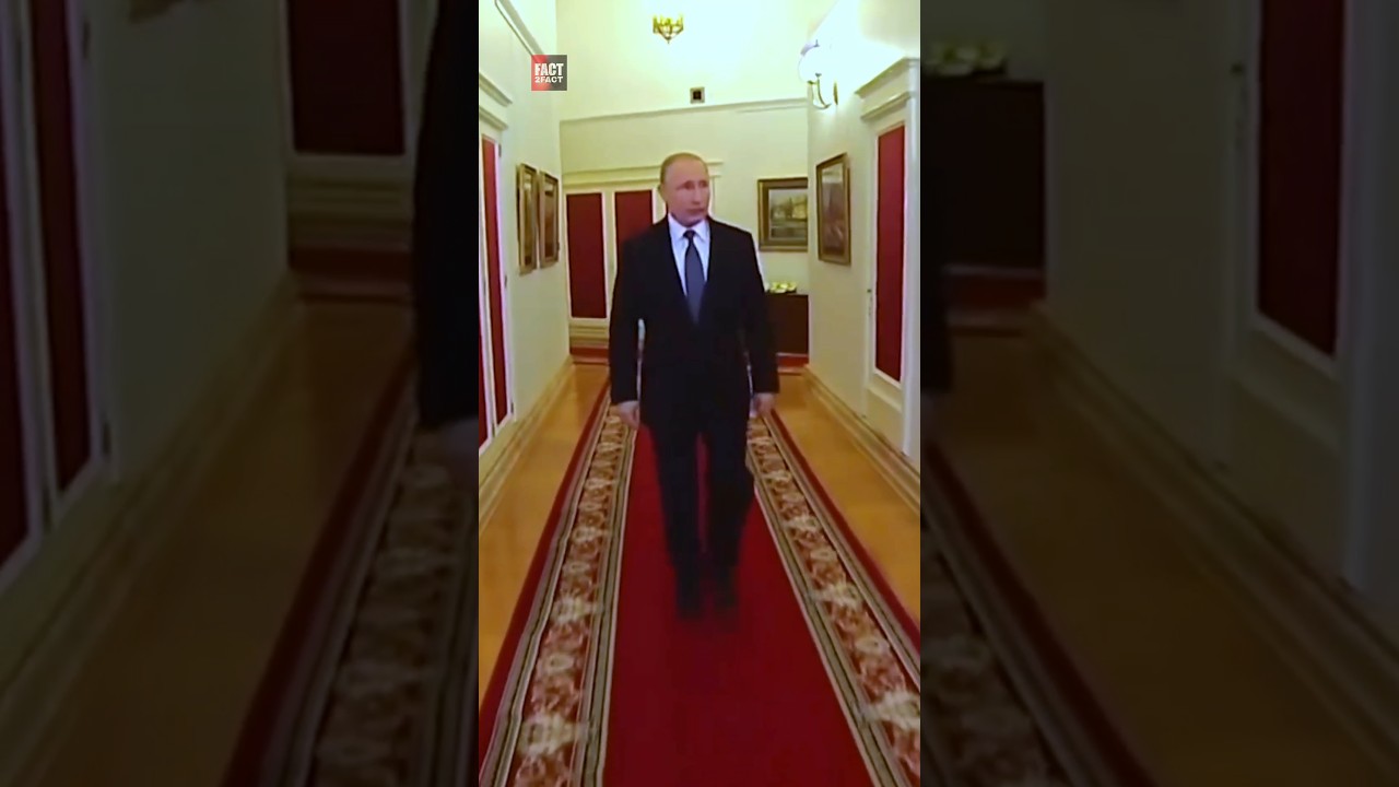Putin Walking Style