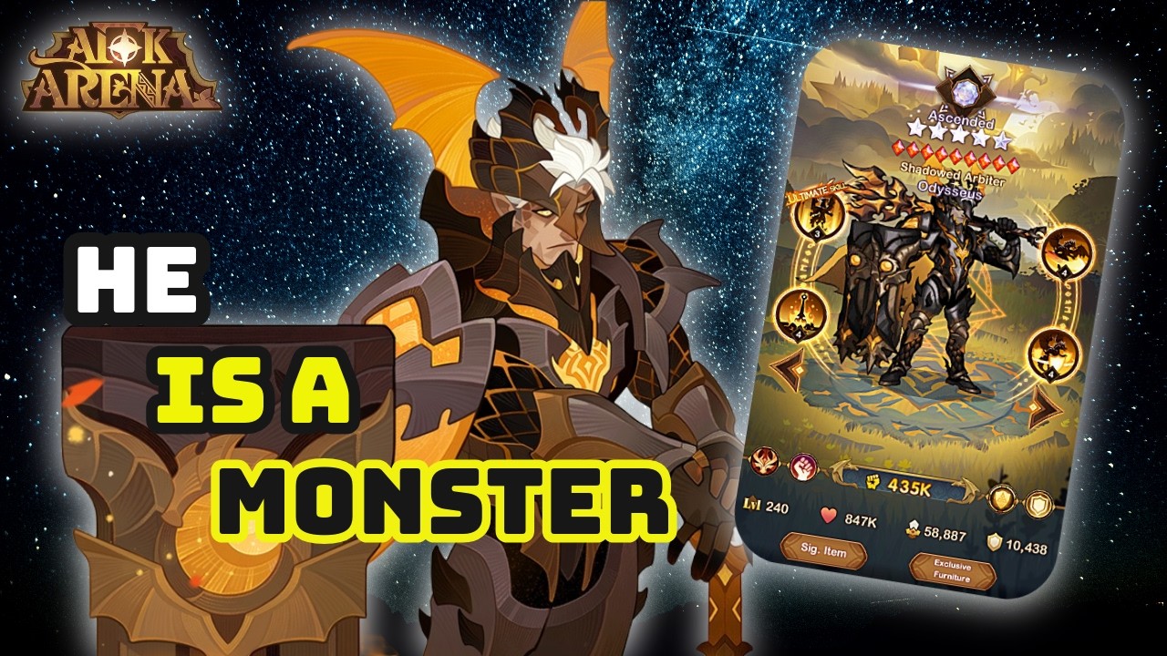 NEW BROKEN Highborn Hero Odysseus - Skills, Abilities, Overall Review [Afk Arena]