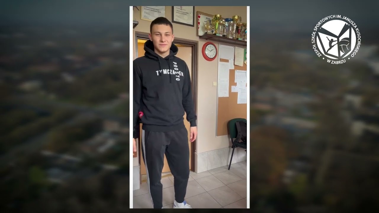 Zespół Szkół Sportowych im Janusza Kusocińskiego  w Zabrzu- wirtualny spacer.
