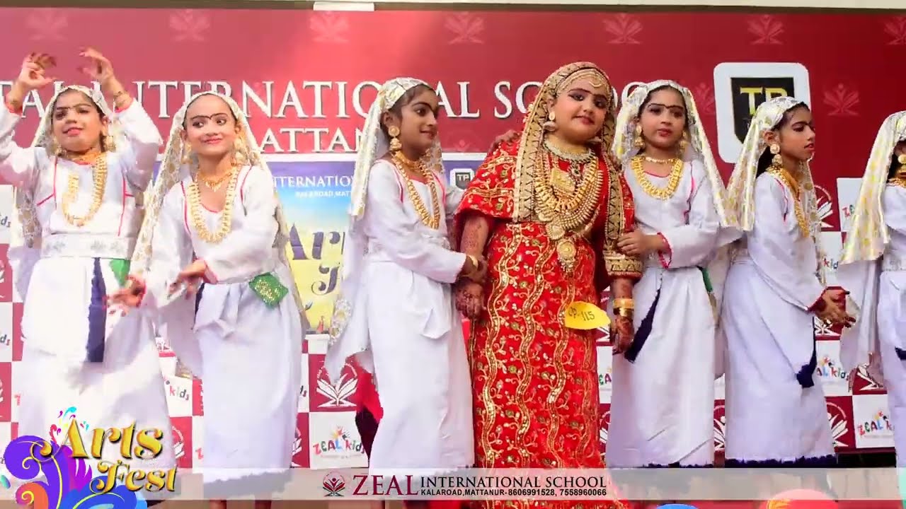 Oppana  I  Arts Fest 2023 I Zeal International School  I  Ruby