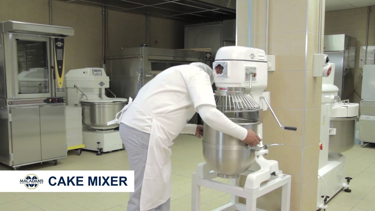 MACADAMS   CAKE MIXER   30 SEC