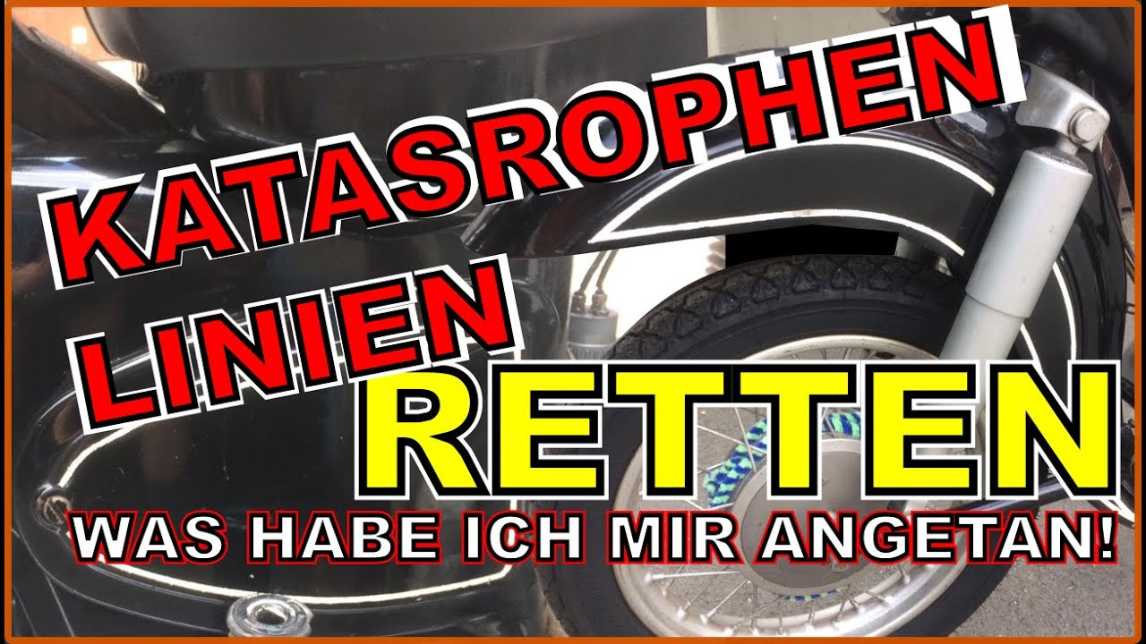 Wird es mir gelingen? Rettung von Blechteilen der Lack soll so bleiben!