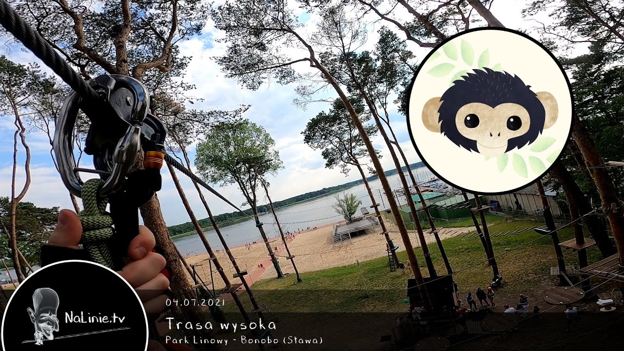 Park Linowy 131 - Bonobo, Sława - Trasa wysoka  04.07.2021